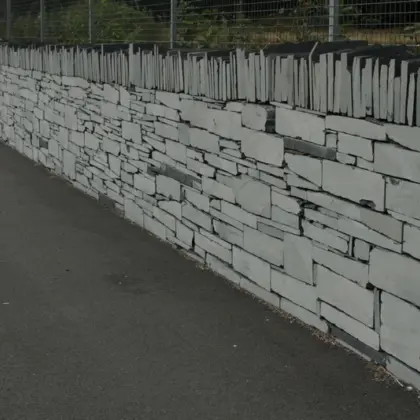 Welsh Slate Walling 12