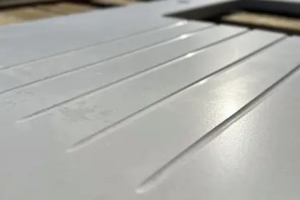 Quartz Drainer Grooves