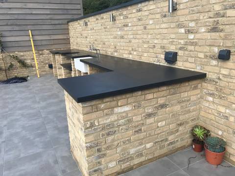 Mont Black Worktop