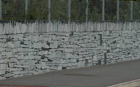 Sawn Welsh Slate Walling 7